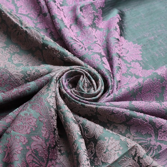  Panel V-80 Damask Wholesale Jacquard Background Curtain Fabrics Living Room and Bedroom Curtains 10 Models  300x300 cm 100% Polyester